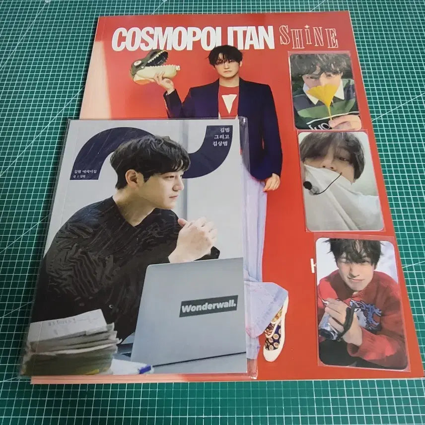 [BUNJANG] Kim Bum Cosmopolitan Wonderwall Photocard Set / 김범 코스모폴리탄 원더월 포카