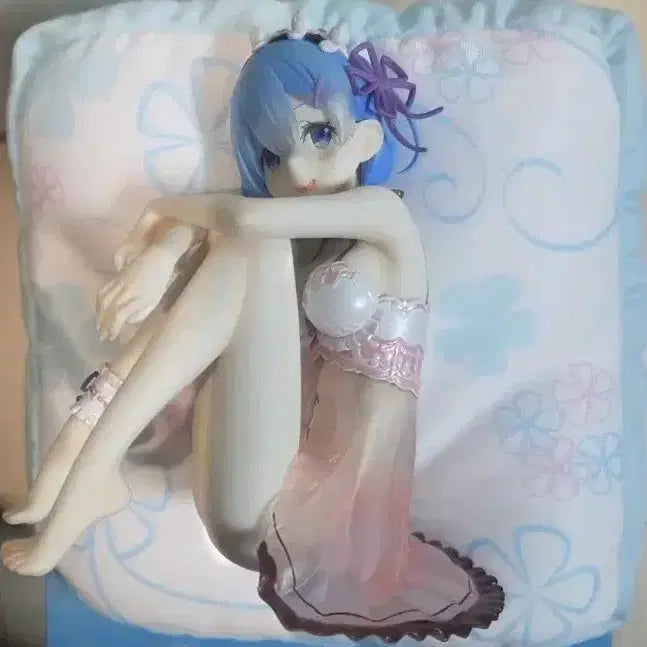 [BUNJANG] Kadokawa Re:Zero Ram Lingerie 1/7 Scale Figure / (중고) 리제로 렘 카도카와 란제리 생일 1/7스케일 미소녀 피규어