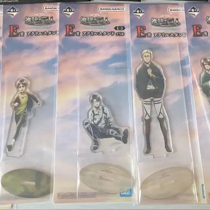 [BUNJANG] Attack on Titan Individual Resolve E-Sang Set / 진격의거인 각자의 결의 E상