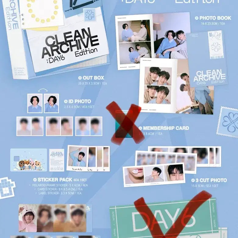 [BUNJANG] DAY6 My Day 6th Membership Kit / DAY6 마이데이6기 멤버십 키트