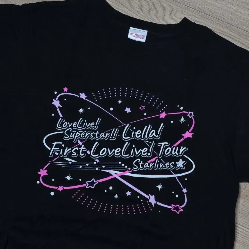 [BUNJANG] Love Live! Superstar!! Liella! First Live T-Shirt Free Size / 러브라이브 슈퍼스타 리엘라 리에라 퍼스트라이브 티셔츠 Free