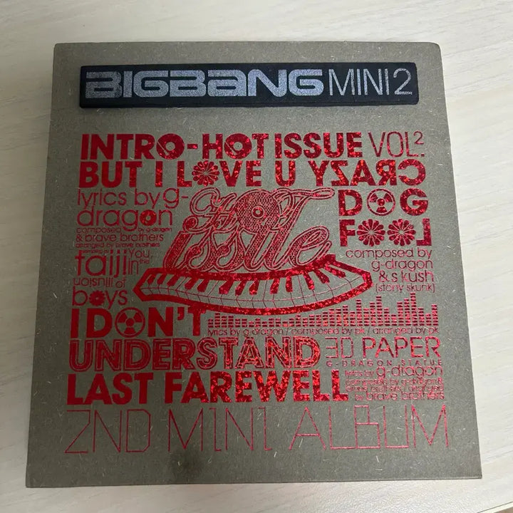 [BUNJANG] BIGBANG Mini Album Vol. 2 - Last Farewell / 빅뱅 미니2집 앨범 마지막인사