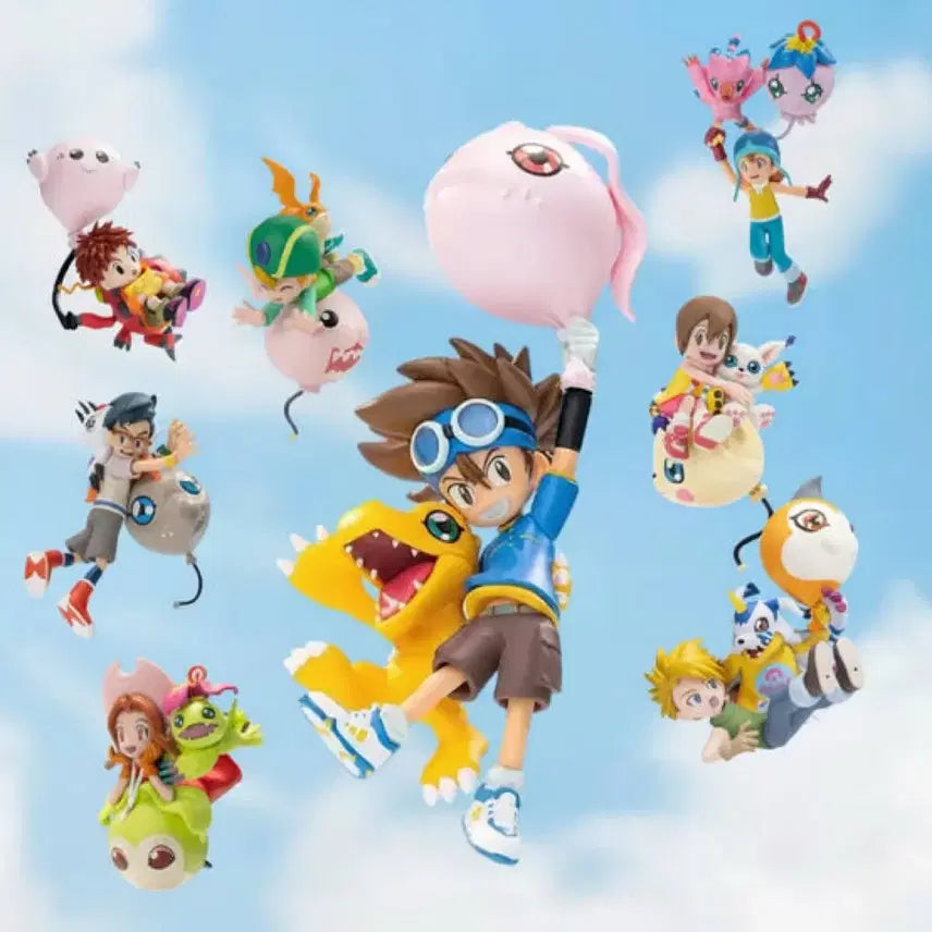 [BUNJANG] Digimon Adventure 25th Anniversary Figure Set / B&amp;N 디지몬 어드벤처 25주년 피규어