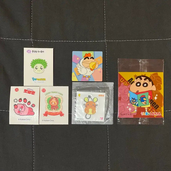 [BUNJANG] Kungya, Choonsik, Shin-chan, Pokemon Stickers / 쿵야 춘식이 짱구 포켓몬 씰