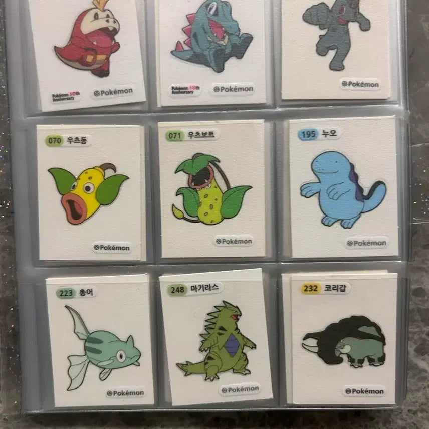 [BUNJANG] Pokemon Stickers Individual Sale / 포켓몬 띠부실 개별판매(일괄우대! 싸게드림)