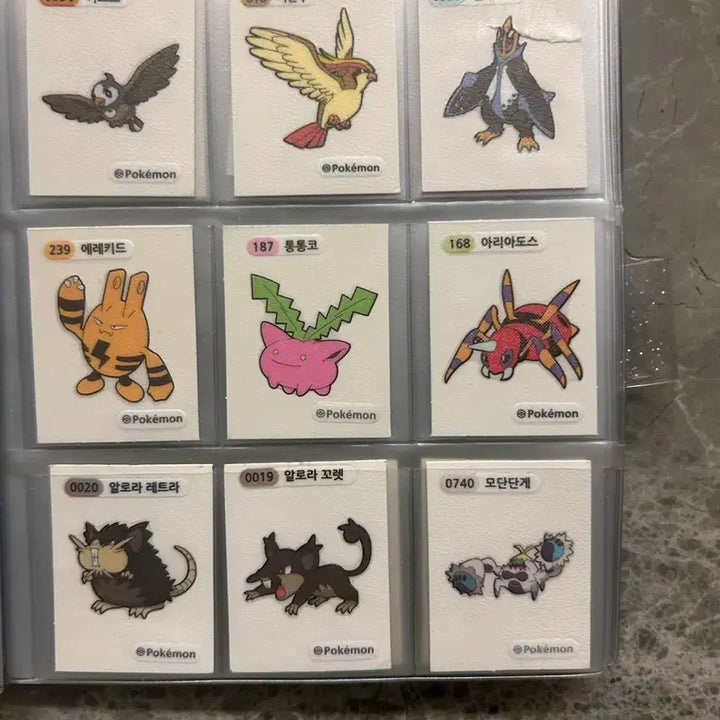 [BUNJANG] Pokemon Stickers Individual Sale / 포켓몬 띠부실 개별판매(일괄우대! 싸게드림)