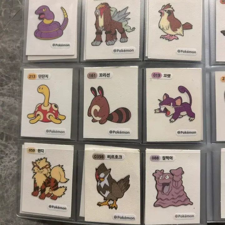 [BUNJANG] Pokemon Stickers Individual Sale / 포켓몬 띠부실 개별판매(일괄우대! 싸게드림)