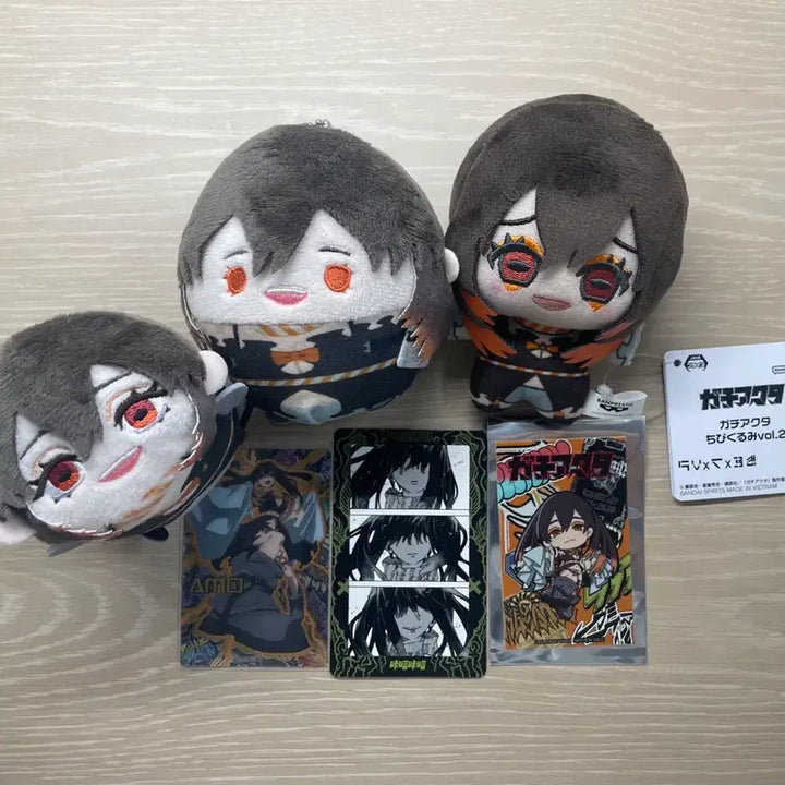 [BUNJANG] Valkyrie Akuta Amo Chibi Nui Fuwa Kororin Potecoro Wafer Card Bundle Set / 일괄)가치아쿠타 아모 치비누이 후와코로링 포테코로 웨하스 카드 특전