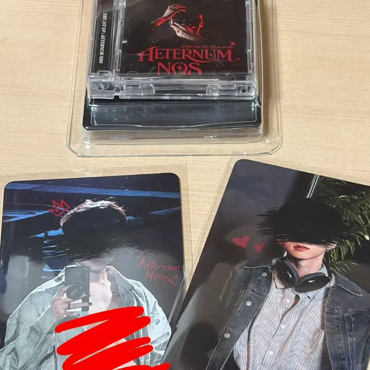 [BUNJANG] Gamyj NFC Album Keychain with Photocard Set A / 급처) (포카 포함)감제이 NFC 앨범 키링 양도합니다.