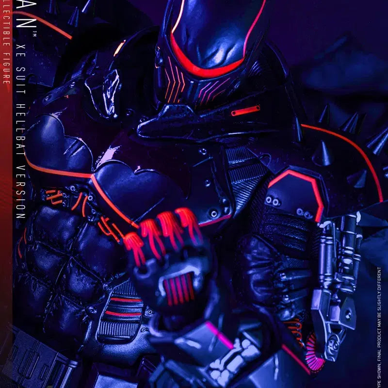 [BUNJANG] Hot Toys Arkham Origins Batman Hellbat Suit 1/6 Scale Figure (Limited Edition) / 핫토이 아캄 오리진 배트맨 한정판 헬뱃 피규어