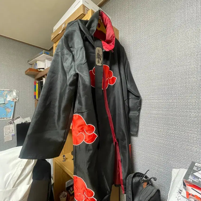 [BUNJANG] Naruto Akatsuki Costume / 나루토 아카츠키 코스튬