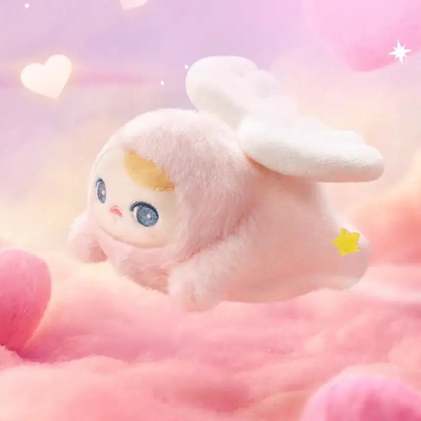 [BUNJANG] POP MART Pooky Flying Baby Series Doll Keychain Cupid Baby / 팝마트 푸키 플라잉 베이비 시리즈 인형키링 정가이하 판매합니다