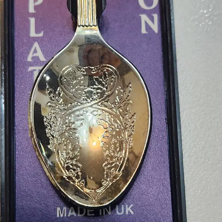 [BUNJANG] English Silver-Plated Decorative Spoon / 실버 도금 장식 스푼 영국제