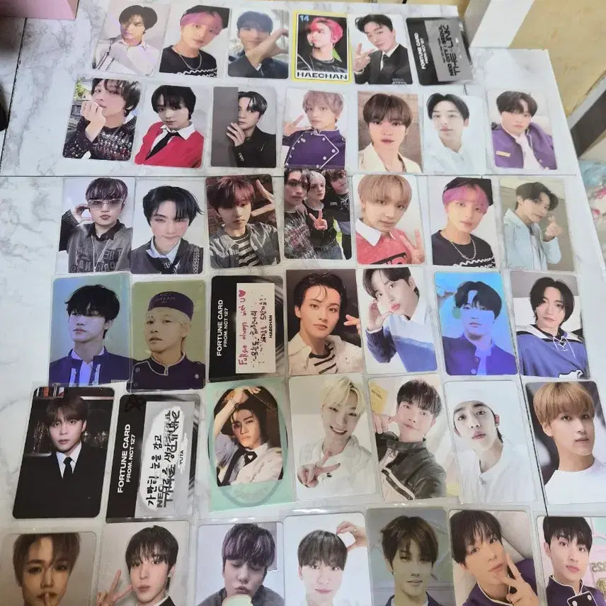 [SOLD OUT] 엔시티드림 엔시티127 세븐틴 에이티즈 일괄판매 포카 특전 럭드 비공굿