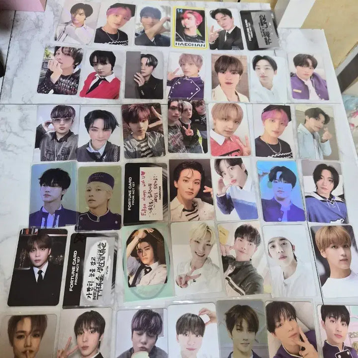 [SOLD OUT] 엔시티드림 엔시티127 세븐틴 에이티즈 일괄판매 포카 특전 럭드 비공굿
