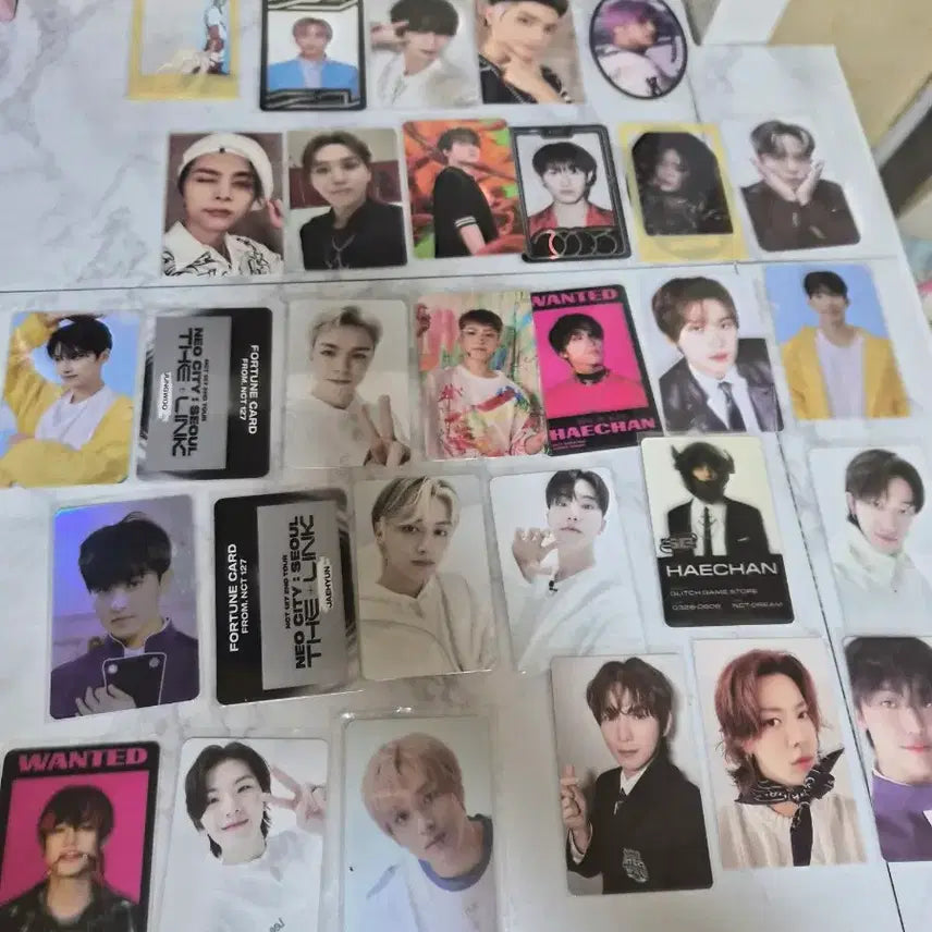 [SOLD OUT] 엔시티드림 엔시티127 세븐틴 에이티즈 일괄판매 포카 특전 럭드 비공굿