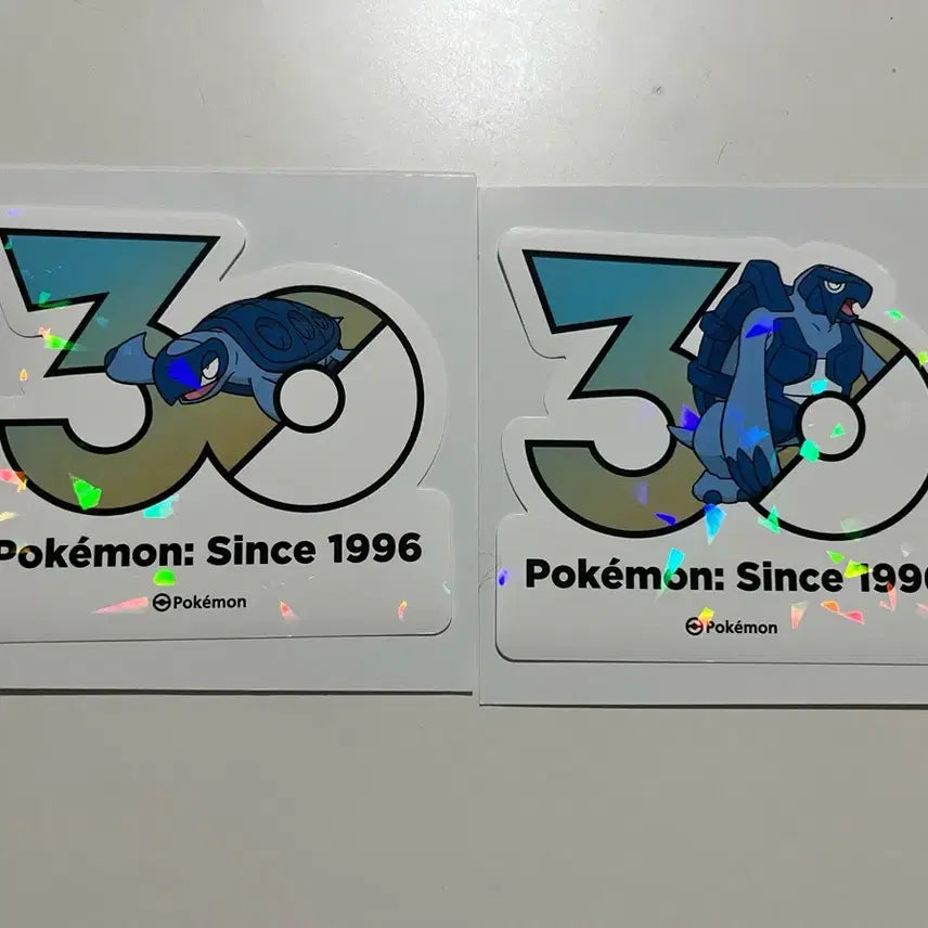 [BUNJANG] Pokemon 30th Anniversary Sticker Set / 포켓몬 30주년 스티커 프로토가+늑골라