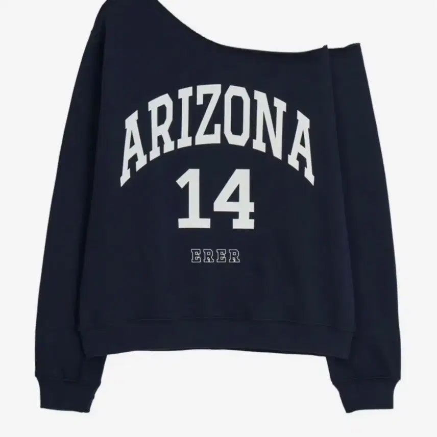 [BUNJANG] ERER Off-Shoulder Top Navy / 에르에르 오프숄더 네이비