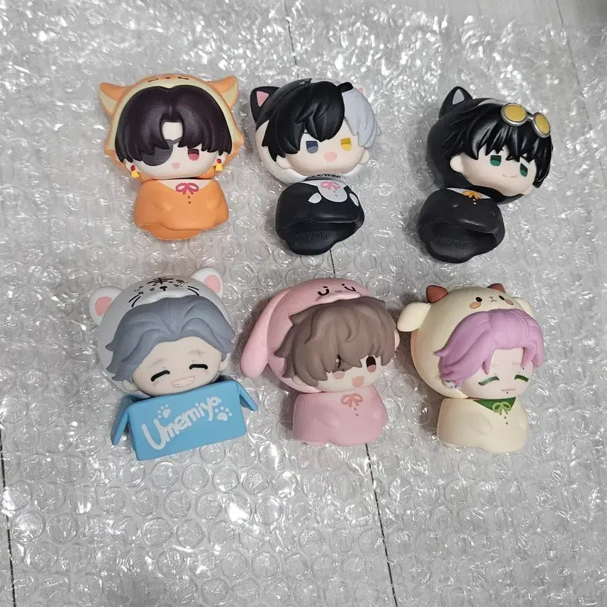 [BUNJANG] Winbre Sakura Animal Figure Stack Set / 윈브레 사쿠라 스택업 쌓기 동물 피규어 일괄 판매