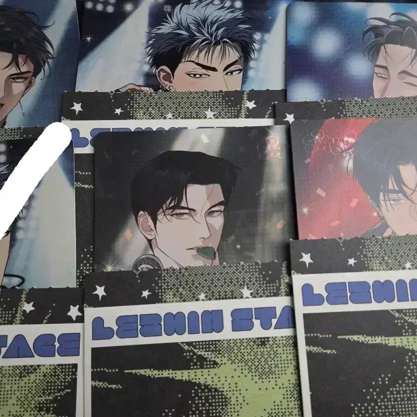 [SOLD OUT] 레진 스파클즈 팝업 직캠엽서 일괄