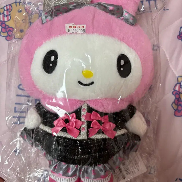 [BUNJANG] Sanrio My Melody 50th Anniversary Plush Pouch / 퓨로랜드 한정 50주년 마이멜로디 누이
