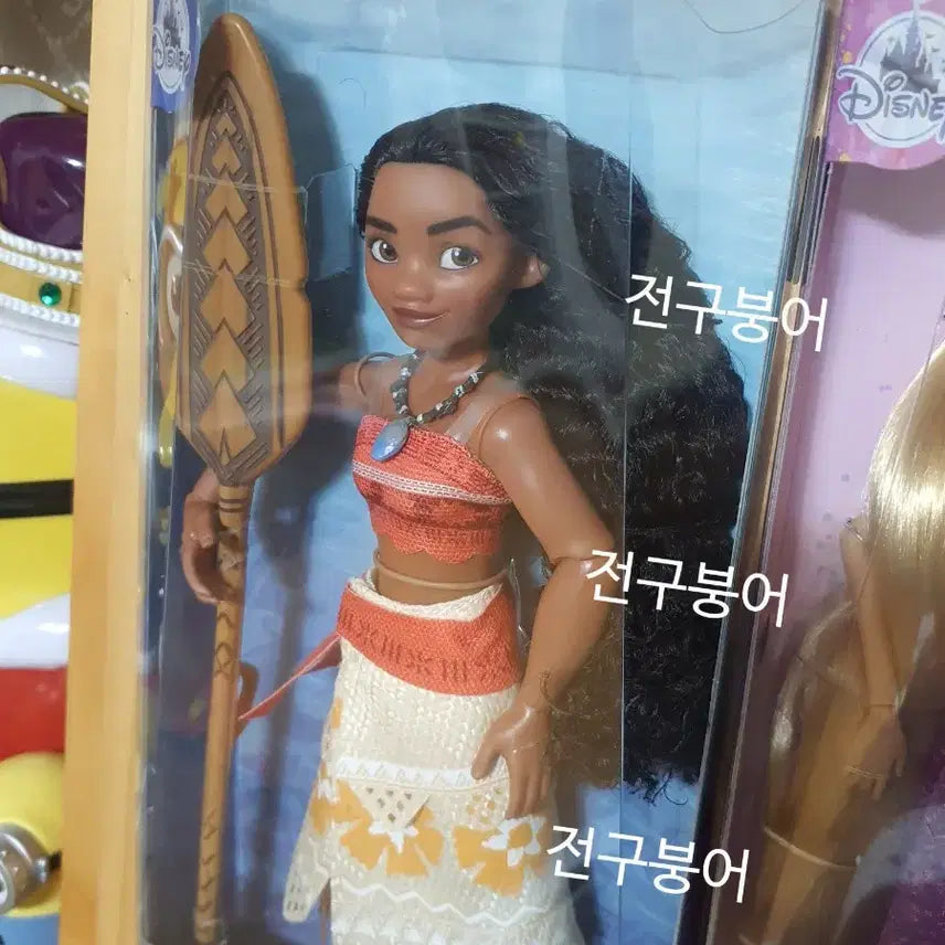 [BUNJANG] Disney Classic Doll Moana, Rapunzel, Belle Set / 디즈니 클래식돌 모아나 라푼젤 벨