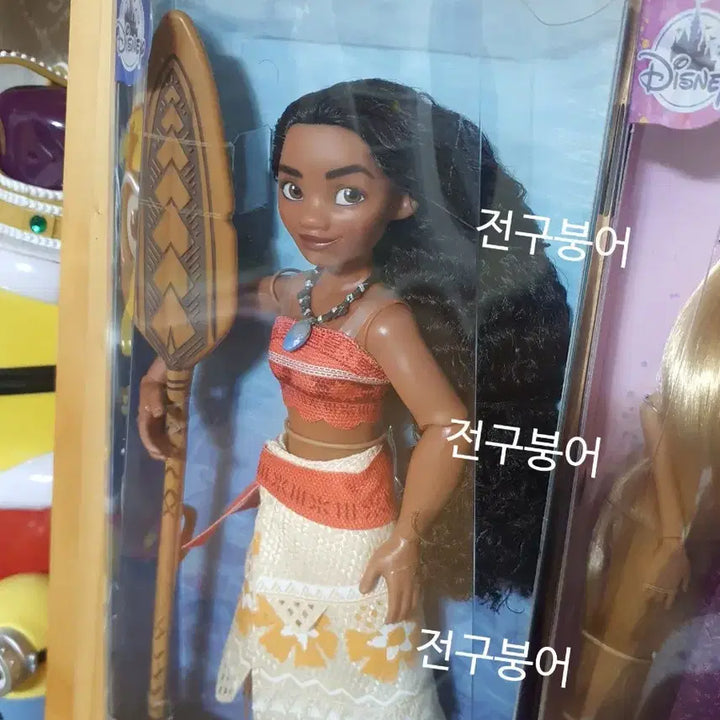 [BUNJANG] Disney Classic Doll Moana, Rapunzel, Belle Set / 디즈니 클래식돌 모아나 라푼젤 벨