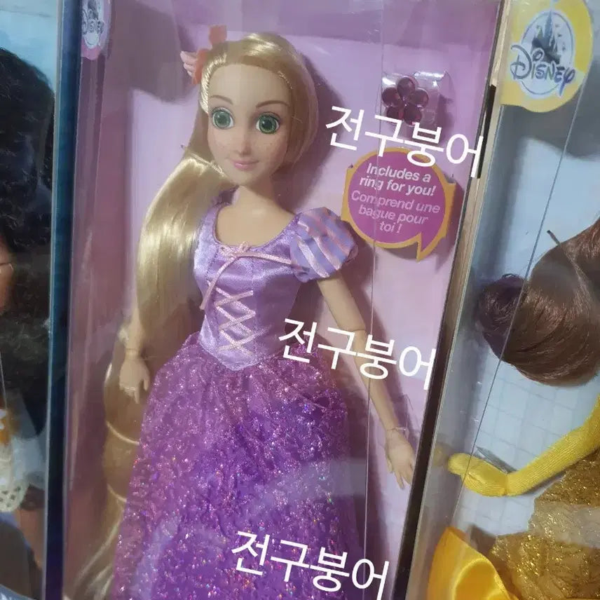 [BUNJANG] Disney Classic Doll Moana, Rapunzel, Belle Set / 디즈니 클래식돌 모아나 라푼젤 벨