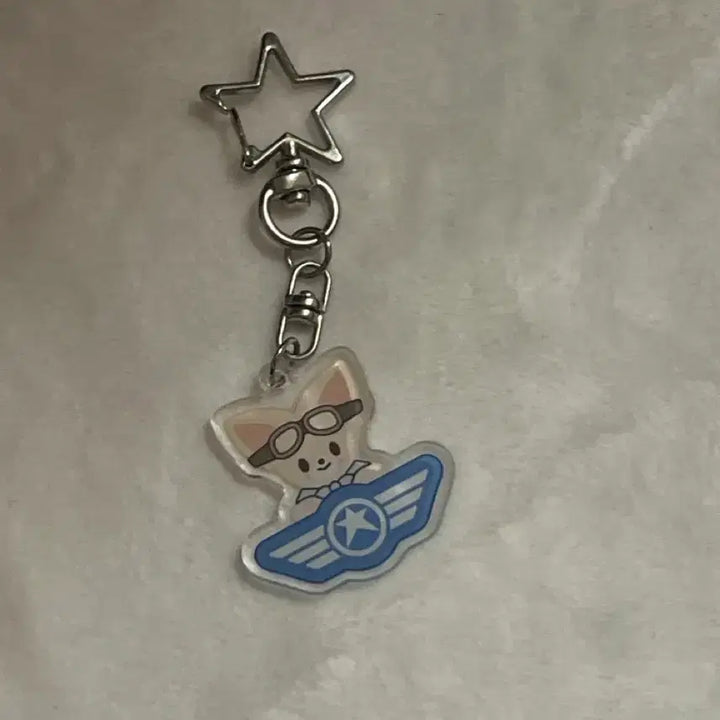 [BUNJANG] Stray Kids I.N Pilot Pilot Keychain / 스트레이키즈 스키즈 스키주 폭시니 아이엔 양정인 파일럿 키링