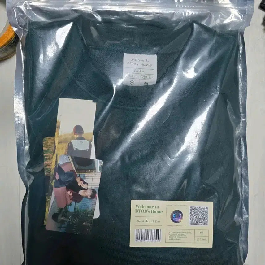 [BUNJANG] BTOB Home Party Sweatshirt (Unsealed) / 비투비 굿즈 맨투맨