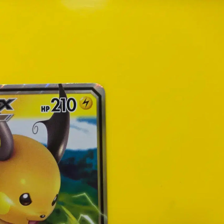 [BUNJANG] Pokemon Card Raichu GX Sun &amp; Moon Japanese Edition / 포켓몬카드 라이츄GX 썬앤문 일본판