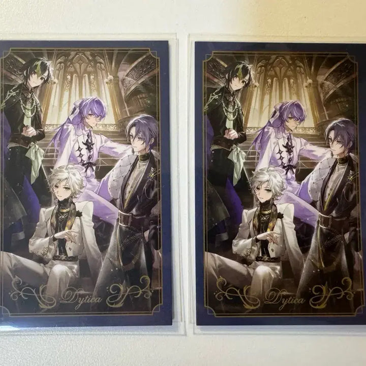 [BUNJANG] Nijisanji 3rd Anniversary Group Cheki Set / 니지산지 디티카 3주년 단체 체키 2장 세트