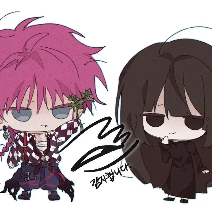 [BUNJANG] SD Chibi Style Character Illustration Commission / sd 낙서 그림 커미션