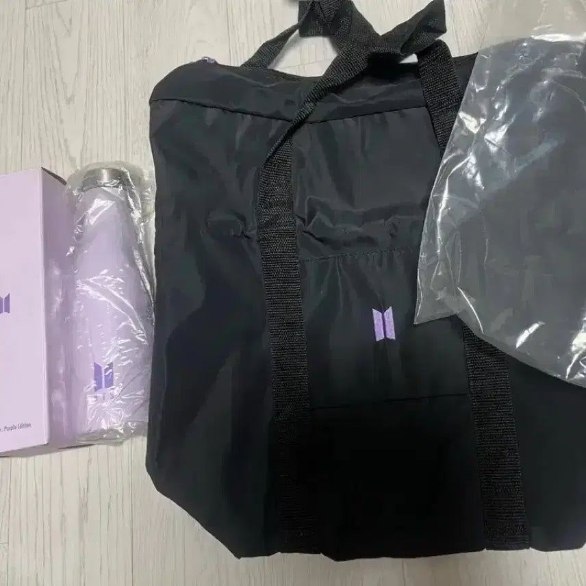 [BUNJANG] BTS Japan Fortune Box Official Bottle + Bag Set / 방탄 BTS 재팬 일본 공식 텀블러+여행 가방 세트(포춘박스 특전)