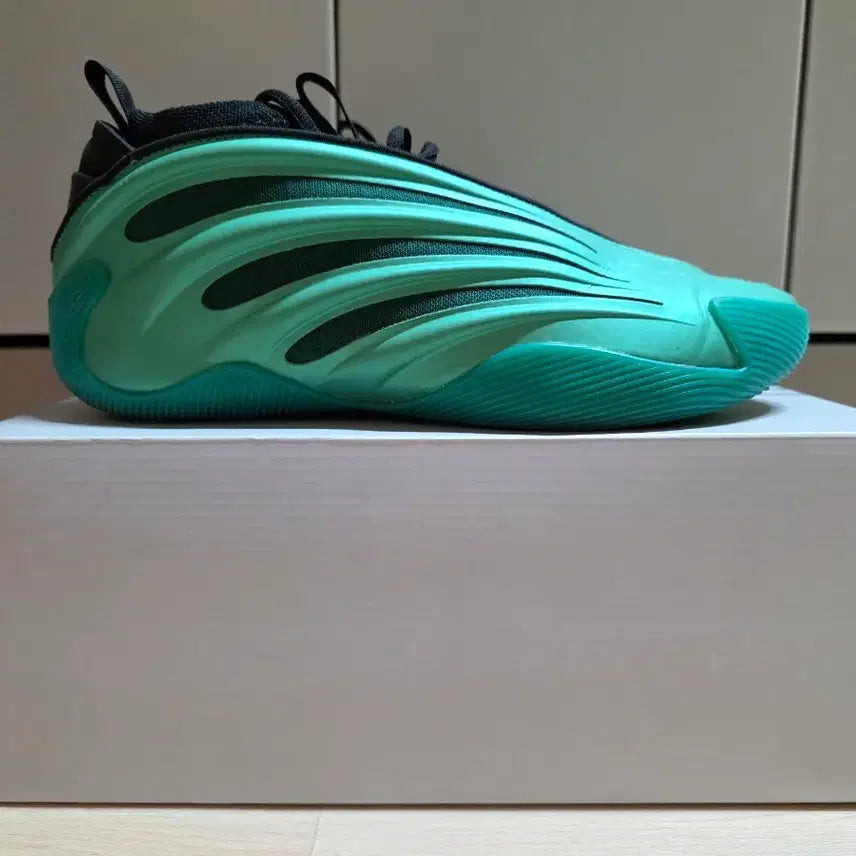 [BUNJANG] Adidas Harden Vol. 9 Semi Court Green Core Black / [265] 아디다스 하든 9 세미 코트 그린 코어 블랙