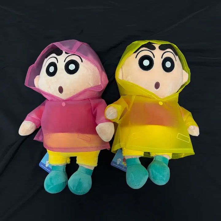 [BUNJANG] Crayon Shin-chan Medium Doll Bundle Set / 일괄) 우비 짱구 중형 인형 세트 판매합니다.