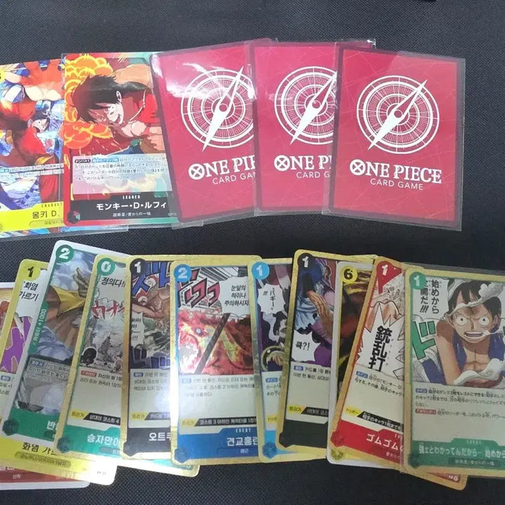[BUNJANG] One Piece Card Game Cards - Luffy, Sanji, Enel, Doflamingo &amp; More / 20. 루피 P 프로모 리더 상디 에넬 돈키호테 외 다수