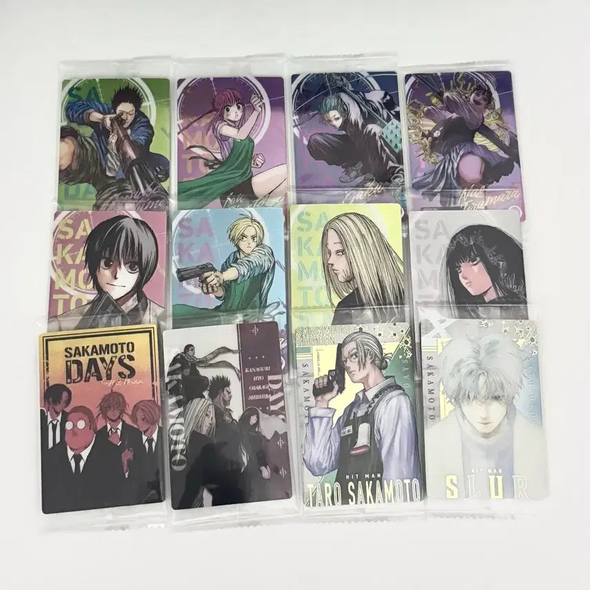 [BUNJANG] Sakamoto Days Original Art Wafer Card Bundle Set (Sealed) / 사카모토 데이즈 원화 웨하스 포카 미개봉 일괄 양도
