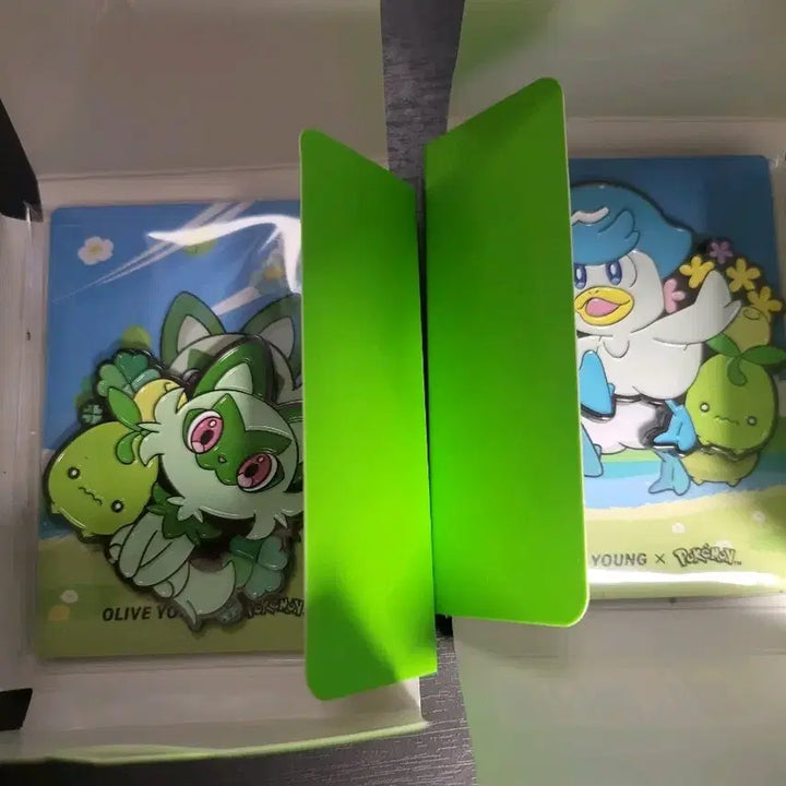 [BUNJANG] Olive Young Pokemon Magnet Nyahooha Kwakswus Bundle Set / 올리브영 포켓몬 마그넷 냐오하 꾸왁스
