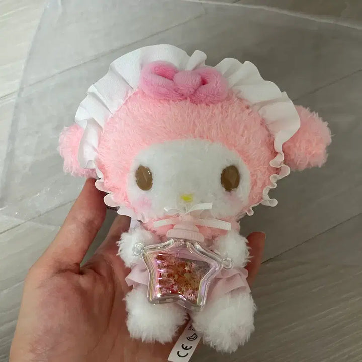 [BUNJANG] Sanrio My Melody Starlight Baby Bottle Mascot / 마이멜로디 베이비보틀 별빛 마스코트