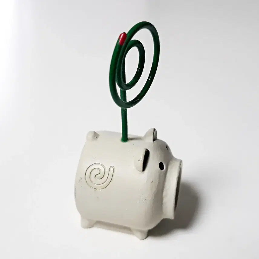[BUNJANG] Decole concombre 2014 Mosquito Coil Pig Card Stand / Memo Holder / 데꼴 concombre 2014년 모기향 돼지 카드 스탠드 / 메모 홀더