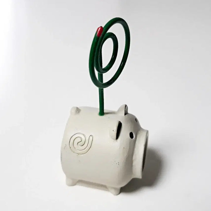 [BUNJANG] Decole concombre 2014 Mosquito Coil Pig Card Stand / Memo Holder / 데꼴 concombre 2014년 모기향 돼지 카드 스탠드 / 메모 홀더