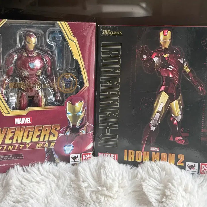 [BUNJANG] Bandai S.H.Figuarts Iron Man Mark 50 &amp; Mark 6 / SHFiguarts 아이언맨 마크50 &amp; 마크 6