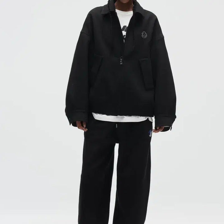 [BUNJANG] ADER ERROR Oversized Bomber Jacket Black / 자더에러 오버사이즈 봄버 자켓 블랙