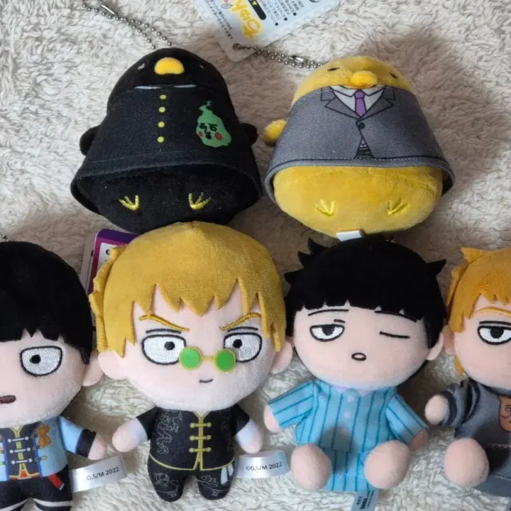 [BUNJANG] Mob Psycho 100 Mob &amp; Reigen Plush Bundle / 모브사이코 모브 레이겐 누이 일괄판매