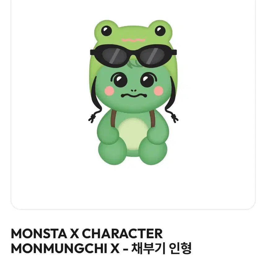 [BUNJANG] MONSTA X Kihyun Giant ChaeBugie Plush / 몬뭉치엑스 대왕 채부기