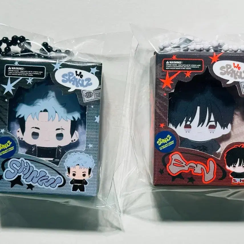 [BUNJANG] R2R Sparkles Bbo-siraegi Keyring Set Shin-wi Set / [미개봉] 스파클즈 뽀시래기 키링 세트 알투알 R2R 신위 반 세트