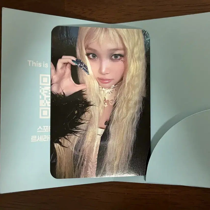 [BUNJANG] LE SSERAFIM Chaewon Spotify Photocard / 르세라핌 스포티파이 채원 김채원 포카