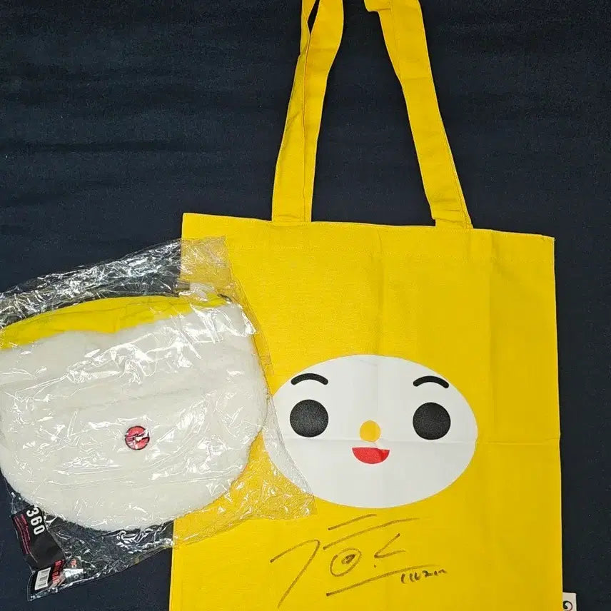 [BUNJANG] Park Ji Hoon 360 Official Goods Signature Eco Bag / 박지훈 360 공식 굿즈 사인 에코백 2020
