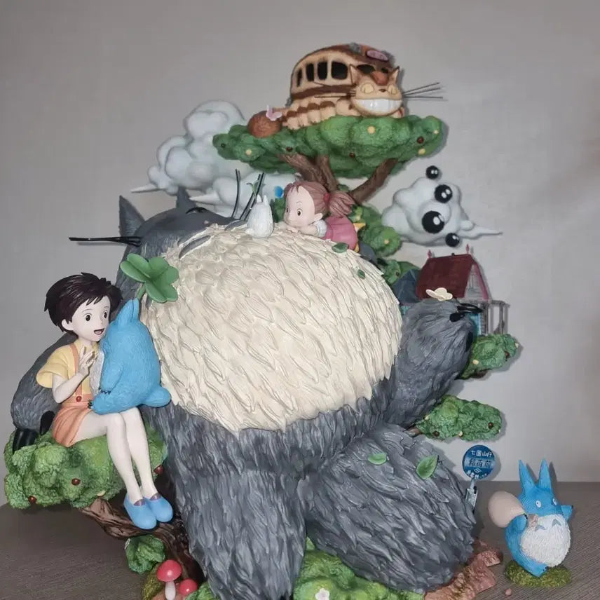 [BUNJANG] Ghibli Resin Figure Totoro Emoji / [판매] 지브리 레진 피규어 Emoji 토토로 판매합니다